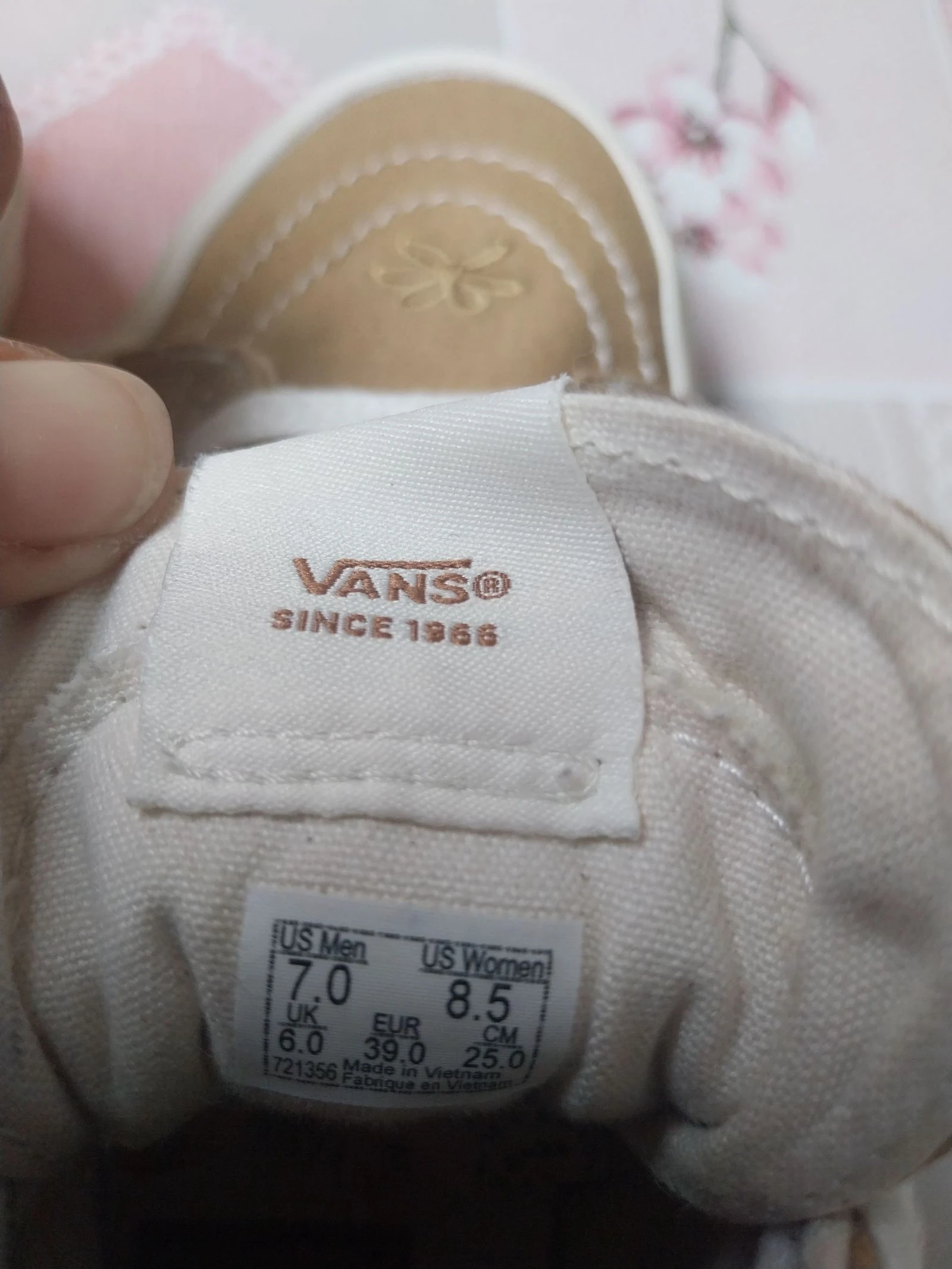 Zapatillas VANS off the wall talla 39 beige – photo 5